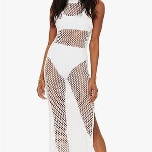 Mesh Bikini Coverup
